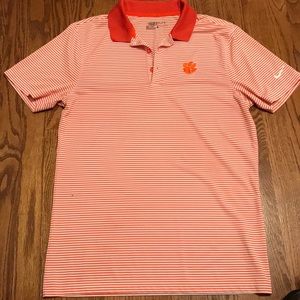 Nike Clemson team golf polo